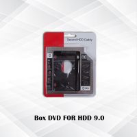 Box DVD FOR HDD 9.0 ถาดแปลง ใส่ HDD SSD ในช่อง DVD Notebook 9.0 mm *รับประกันสินค้า 2 ปี*