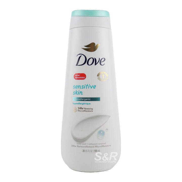 Dove Sensitive Skin Nourishing Body Wash 591mL | Lazada PH