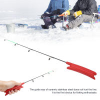 Winter Ice Fishing Rod Ice Fishing Rod Foam Grip สำหรับน้ำจืดน้ำเค็ม