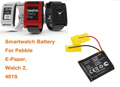 [COD] 130mAh Smartwatch Battery P121112 for Pebble E-Paper 2 401S