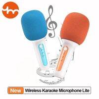 xiaomi Ymi 1 2 Lite ไมโครโฟนไร้สายแบบมืออาชีพ Micro phone aux type - c Bluetooth integrated karaoke microphone Version 1 &amp; 2