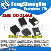 20pcs SMBJ110A PE SMBJ120A PG SMBJ130A PK SMBJ150A PM SMBJ160A PP SMBJ170A PR SMBJ188A PS DO-214AA SMB