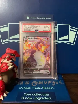 2019 POKEMON SUN & MOON HIDDEN FATES- SV51- F.A RESHIRAM GX- PSA