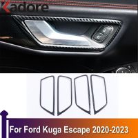 ☃♈▣ For Ford Kuga Escape 2020 2021 2022 2023 Door Handle Cover Trims Protection Car Sticker Styling Interior Accessories