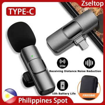 PULUZ PU3150B Wireless Lavalier Noise Reduction Microphones