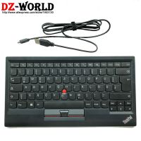 ☬♝ Original New for Lenovo ThinkPad KT-1255 German Bluetooth Keyboard Wireless Tablet PC Laptop USB Charger Trackpoint 03X8705