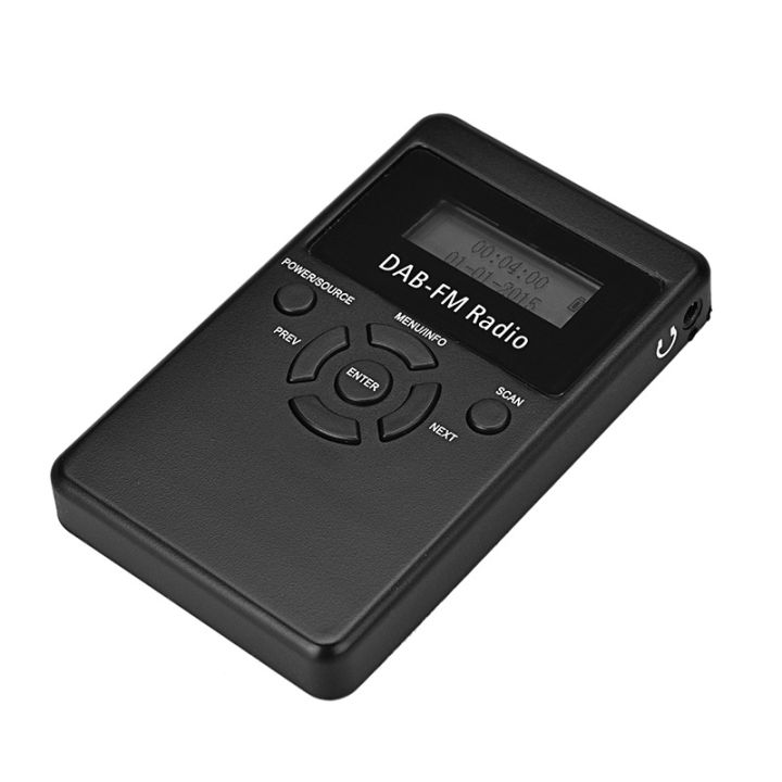 hrd-101-portable-mini-dab-digital-radio-dab-fm-radio-digital-broadcast-radio-fm-receiver-black