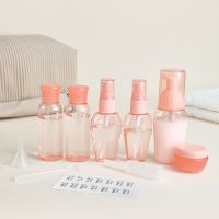 10/11PCS Portable Travel Packages Dispenser Bottle Set Perfume Refillable Empty Sub-Bottling Cosmetic Lotion Storage Spray PP