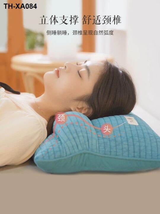 eloline-buckwheat-adult-sleeping-core-millet-soft-help-neck-protector-หมอนสูงแบบแข็ง