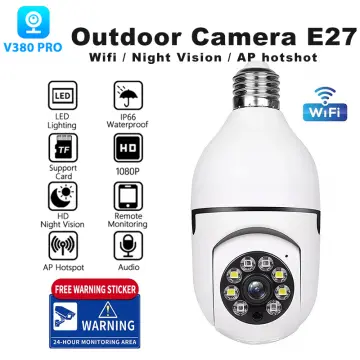 Cctv camera deals bulb type