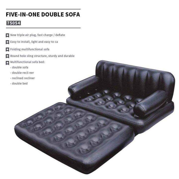 Bestway Inflatable Sofa Bed With HAND Air Pump Lazada PH