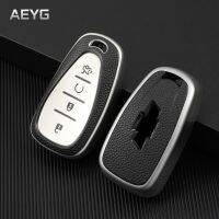 wenminr Leather Style Car Key Case Cover Shell Fob For Chevrolet Cruze Spark Sonic Camaro Volt Bolt Trax Malibu Cruze 2 3 4 5 Button