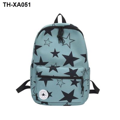 Han edition waterproof backpack contracted college students of primary and middle school sports outdoor fashion computer