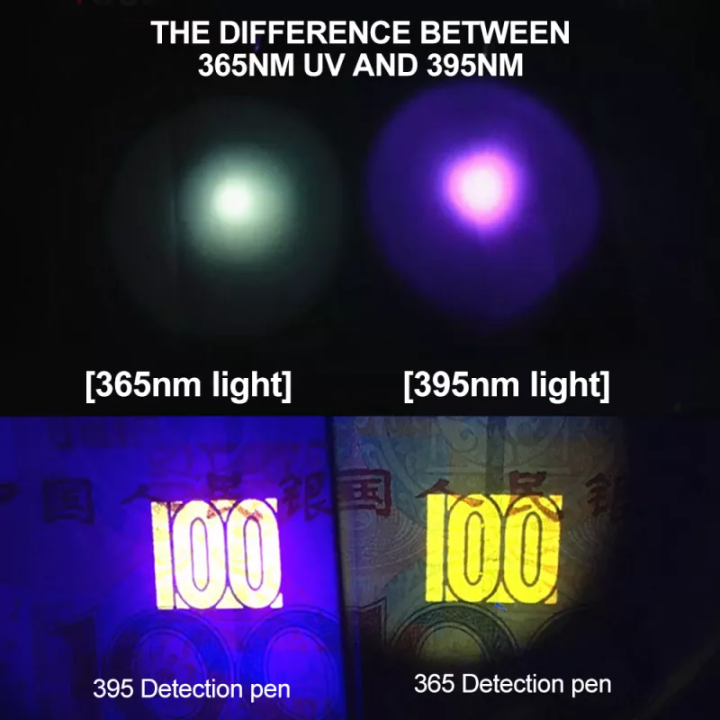 ไฟฉายแบล็คไลท์-uv-395-nm-led-ซูมได้-ตรวจแบงค์ปลอม-ส่องลายน้ำ-ไฟฉายตรวจธนบัตรปลอมแบงค์ปลอม-คราบสกปรก-ตำหนิ-ไฟฉาย-black-light-ไฟฉาย-uv-blacklight-สีม่วง-ตรวจบัตรเครดิต-ตรวจธนบัตร