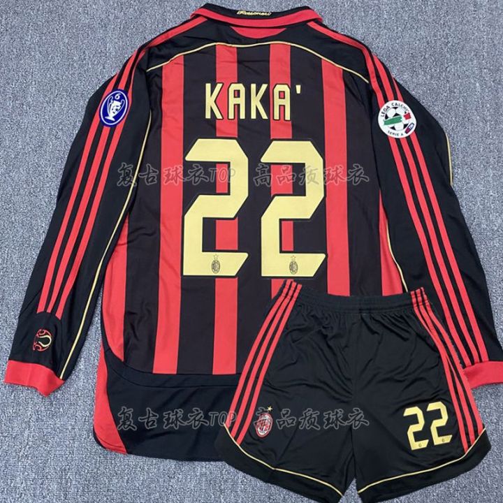 ac-milan-throwback-jerseys-0607-kaka-paolo-maldini-inzaghi-pirlo-long-sleeve-short-sleeve-suit-football-clothing