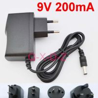 【Cod】 Guangzhou Cheng Run Technology Co Ltd 1PCS 9V 200mA 300mA 400mA 500mA 600mA 700mA 800mA AC 100V-240V Switching Power Adapter DC 5.5Mm X 2.1Mm EU UK AU