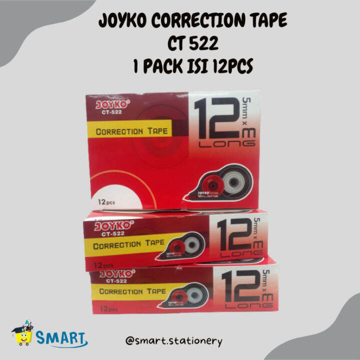 JOYKO CORRECTION TAPE CT 522 (12PCS) Lazada Indonesia