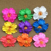 【YF】㍿  Foam Hair Hawaiian PlumeriaHibiscus Flowers Barrettes Bridal Hairpins Colorful Hairpin Jewelry Beach