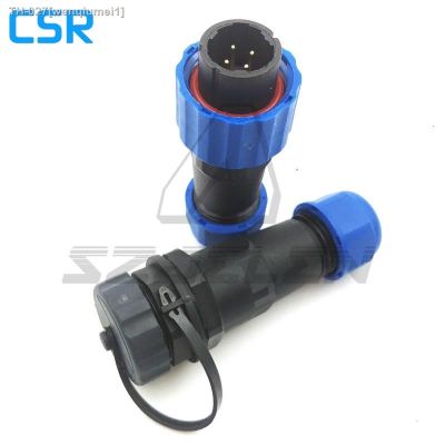 ✕ SD16 Waterproof Docking Aviation Connector 4Pin IP67 Power Cable Connector Male Plug And Femal Socket