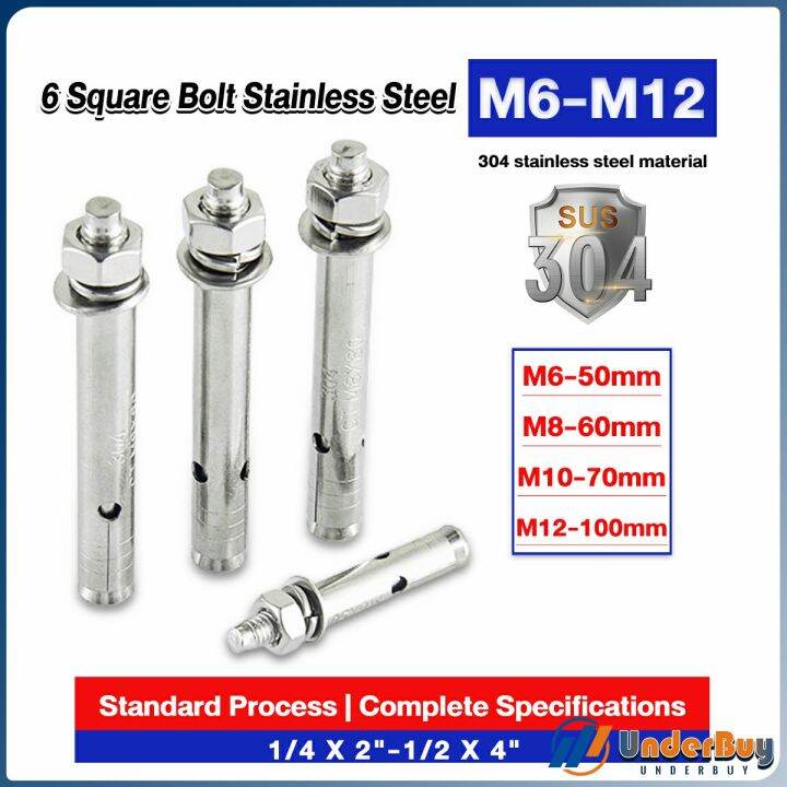 UB 1PCS Expansion Bolt Expansion Bolt for Concrete Expansion Screw