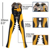 QZ-Stripping Pliers Automatic 0.25-6.0mm Cutter Cable Scissors Wire Stripper  Crimp Tool Multi Precision High Quality