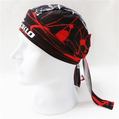 【CC】♝◈  Men Cycling Pirate Cap Ciclismo Cycle Headscarf Bandanas Anti Sweat UV Headwear Sport Headband Scarf