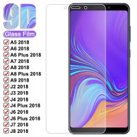 【ร้าน Annisoul 】แก้วป้องกัน9D สำหรับ Samsung Galaxy A8 A6 J4 J6บวก A5 A7 A9 J2 J3 J7 J8 A10 A30 A50ฟิล์มกันรอย A70