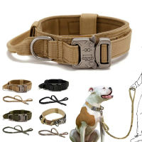 Tactical Dog Collar Set Adjustable Nylon Military Dog Collar Leash For Training Medium Large Dogs German Shepherd  Products