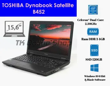 Laptop Toshiba Satellite B452/H Black LED 15.6inch ( Celeron