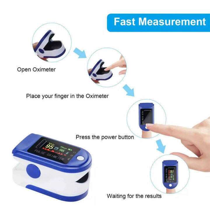 Oxygen Oximeter Finger Pulse Oxygen Meter Oximeter for Oxygen Monitor ...