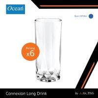 (++โปร) JJGLASS - (Ocean) P02809 Connexion Long Drink - แก้วเหล้า แก้วน้ำ แก้ววิสกี้ แก้วเหลี่ยมเพชร แก้วโอเชี่ยน แพ็คละ 6 ใบ ราคาดี แก้วน้ำ แก้วกาแฟ แก้วเก็บความเย็น แก้วพลาสติก