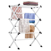 Metal Clothes Rack Multifunctional Storage Organizer Floor Shelf Towel Rack Home Furniture Fashion Simple Drying Rack for Dorm