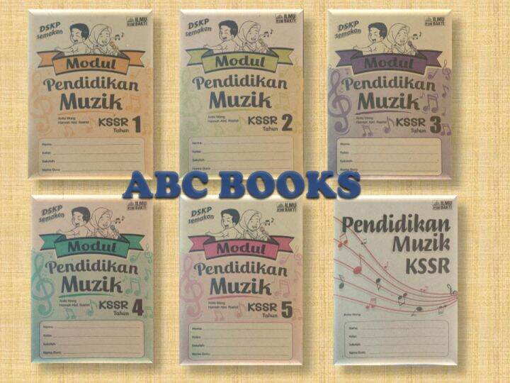 MODUL PENDIDIKAN MUZIK KSSR -PENERBIT ILMU BAKTI Tahun1,2,3,4,5 | Lazada