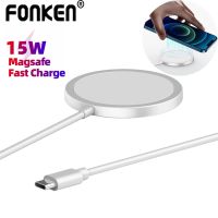 Fonken 15วัตต์แม่เหล็กชาร์จไร้สาย Magsafe แผ่นชาร์จสำหรับ I-Phone 13/I-Phone 12 MagSafe ชาร์จท่าเรือสำหรับโทรศัพท์ชาร์จไร้สาย