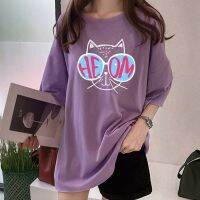 [AMYGO] 2023 Plus Size M-5XL Loose Tshirt  Perempuan Tops Lengan Pendek Murah Wanita Clothes Tshirt Woman Tops Girls Student Korean Style Ladies Kurung Moden 宽松T恤女裝上衣女生短袖衣服