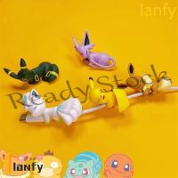 【Ready Stock】 ❐ B40 LANFY Cosplay Accessory Pikachu Cable Protector Cartoon Data Cable Cover USB Cable Winder Pocket Pokemon Universal Cute Bite for Phone Mobile Phone Cables Earphone USB Protective Case/Multicolor