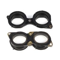 2PCS Motorcycle Carburetor Joint Holder Intake Manifold interface Boots For Yamaha YZF R1 RaceBase 2009 2010 2011 2012