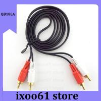 ixoo61 store 2RCA Male to 2 RCA Male Connector Cable Stereo Dual Audio Wire Extension Cable AV for DVD TV CD Sound Amplifier