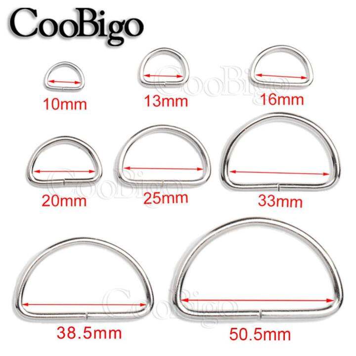 10pcs-โลหะ-d-แหวนครึ่งห่วง-d-ring-buckle-สำหรับกระเป๋าถือกระเป๋ากระเป๋าเป้สะพายหลังฮาร์ดแวร์-diy-สุนัข-collar-chain-clasp-เย็บอุปกรณ์เสริม-jieloe