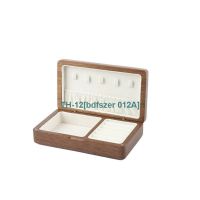 bdfszer 012A Wooden jewelry box storage box anti-oxidation small exquisite portable high-end earrings necklace earrings earrings ring hand jewelry box