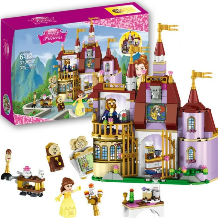 LELE 37001 Beauty And The Beast Princess Castle Building Blocks Sets ...