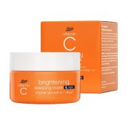 Boots Vitamin C Brightening Sleeping Mask Mini บูทส์ วิตามิน ซี ไบร์ทเทนนิ่ง สลีพปิ้ง มาส์ก มินิ 18ml.