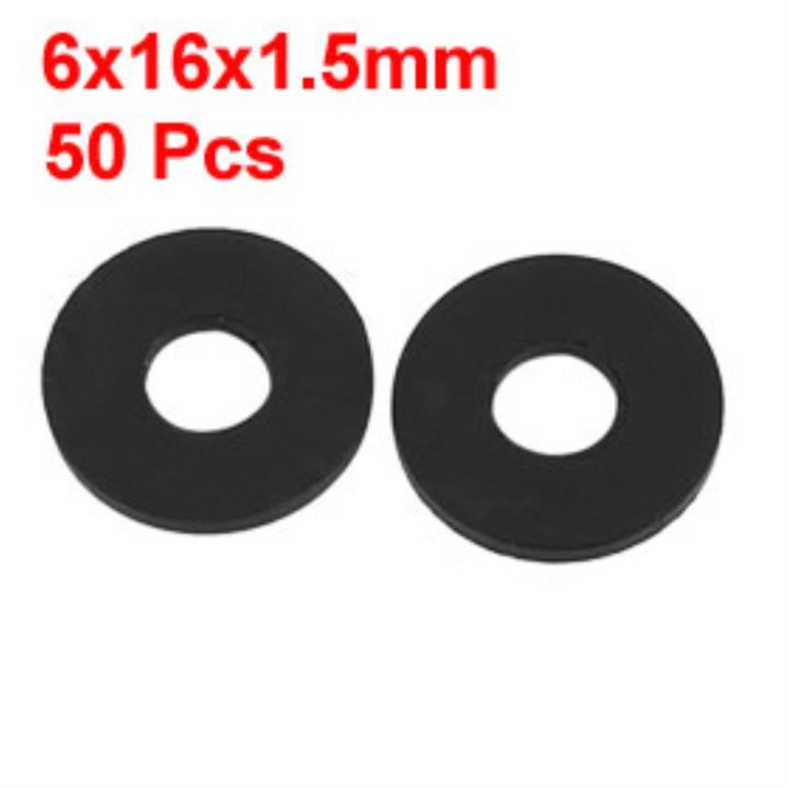 uxcell-hot-sale-50pcs-3sizes-11mm-13mm-16mm-od-o-ring-hose-gasket-flat-rubber-washer-lot-for-faucet-grommet-black