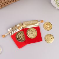 【CW】 2023 Chinese Collectible Coins Gold Coin Collection Souvenir New Year