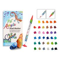 Acrylic Paint Pens  8/24/36/48 Colors Paint Pens Drawing Markers  Water Based Painting Pens for Rock Painting  Ceramics Highlighters Markers