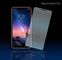 ฟิล์มกระจกแบบด้าน เต็มจอ กาวเต็มแผ่น เสี่ยวมี่ โน้ต 6 โปร Full Glue Film Glass Matte Screen Protector Anti-Fingerprint Xiaomi Redmi Note 6 Pro (6.26")