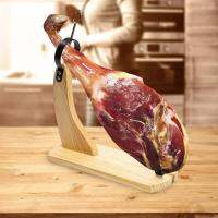 Fityle Ham Stand Spain-With Non-Slip Pad มัลติฟังก์ชั่ DIY สเปนไม้ดิบแฮมสำหรับสเปนแฮม Prosciutto อิตาลี