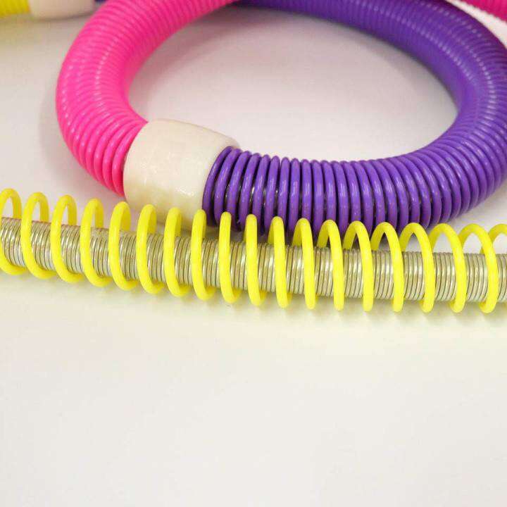 ฮูล่าฮูป-แบบสปริง-hula-hoop-spring-กระชับหุ่นสวย-ลดพุงด้วยฮูล่าฮูป-บริหารหน้าท้อง-ช่วยให้มีรูปร่าง-หุ่นดี-ออกกำลังกาย-อุปกรณ์ออกกำลังกาย