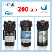 ปั๊มน้ำ 200 GPD ปั๊มRO Diaphragm Pump ปั๊มตู้น้ำ ปั๊มเครื่องกรองน้ำ อะไหล่เครื่องกรองน้ำ ปั๊มตู้น้ำ เมมแบรน ปั๊มอัด Unipure FastPure StarPure ปั๊มอัดเมมแบรน