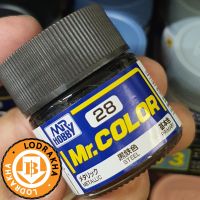 สีสูตรทินเนอร์ Mr.color C28 Steel Metallic 10ml